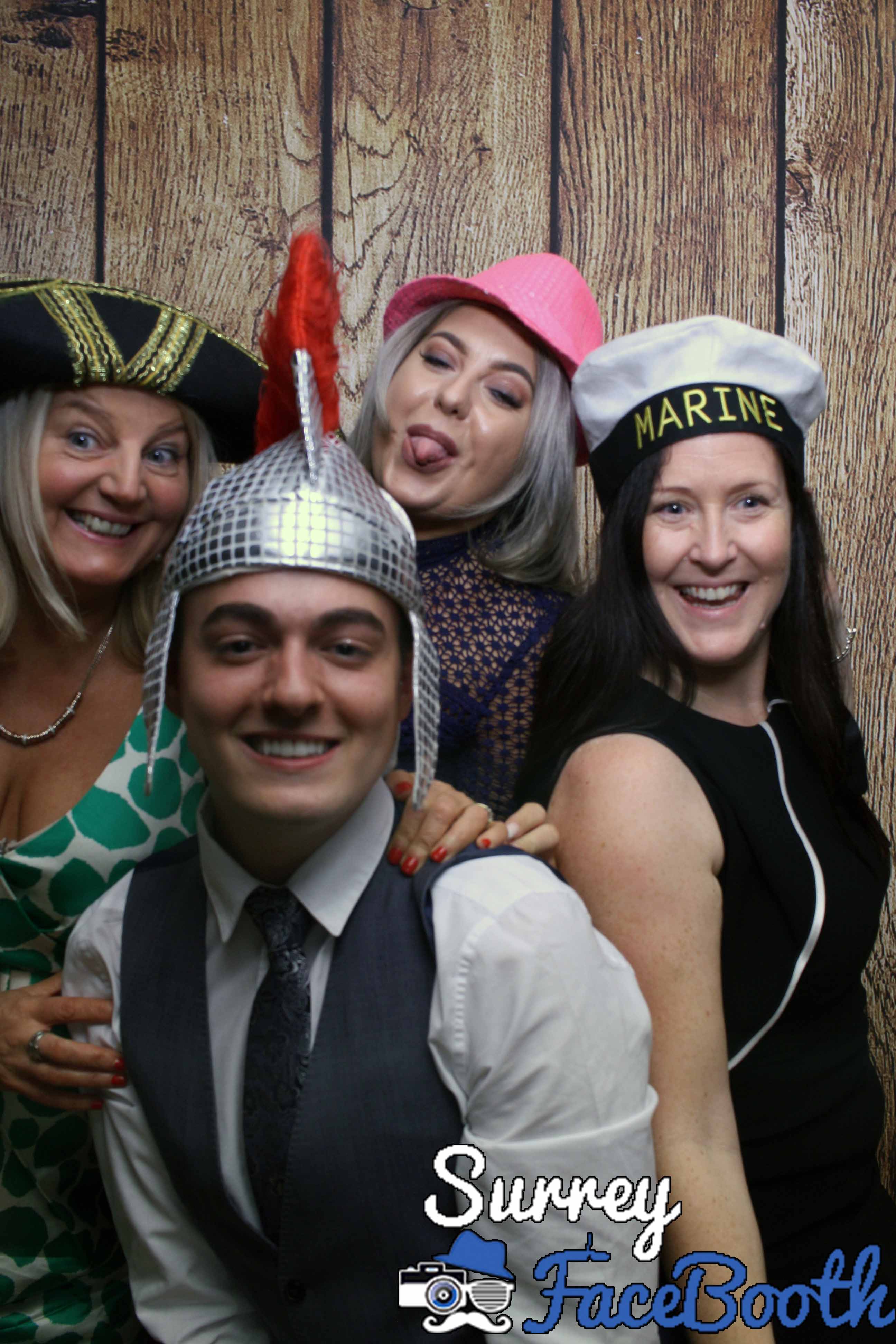 Charlotte & Kevin's Wedding | View more photos from the event at galleries.surreyfacebooth.co.uk/u/Surrey-FaceBooth/Charlotte-Kevins-Wedding